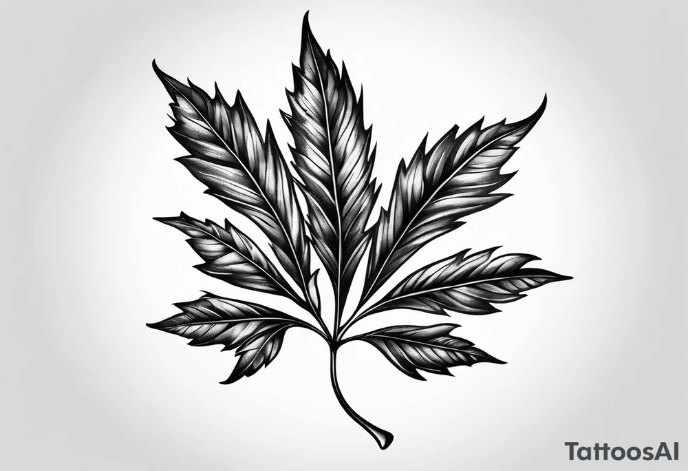 Elm Leaf tattoo idea