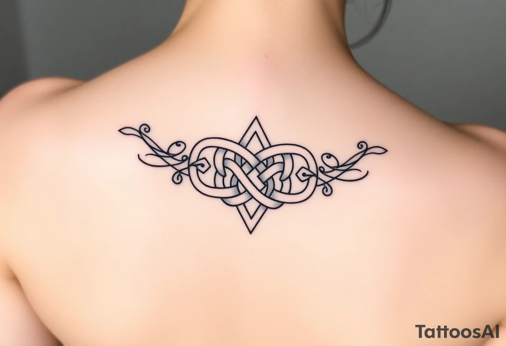 Celtic wolf knot with tattoos tattoo idea