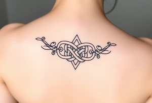 Celtic wolf knot with tattoos tattoo idea