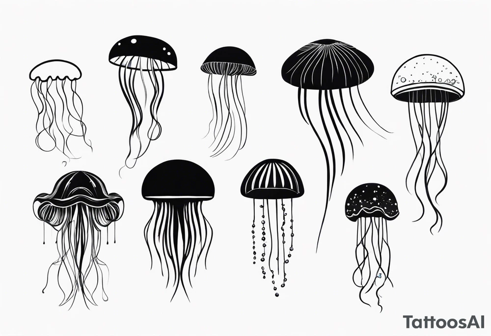 jellyfish tattoo idea