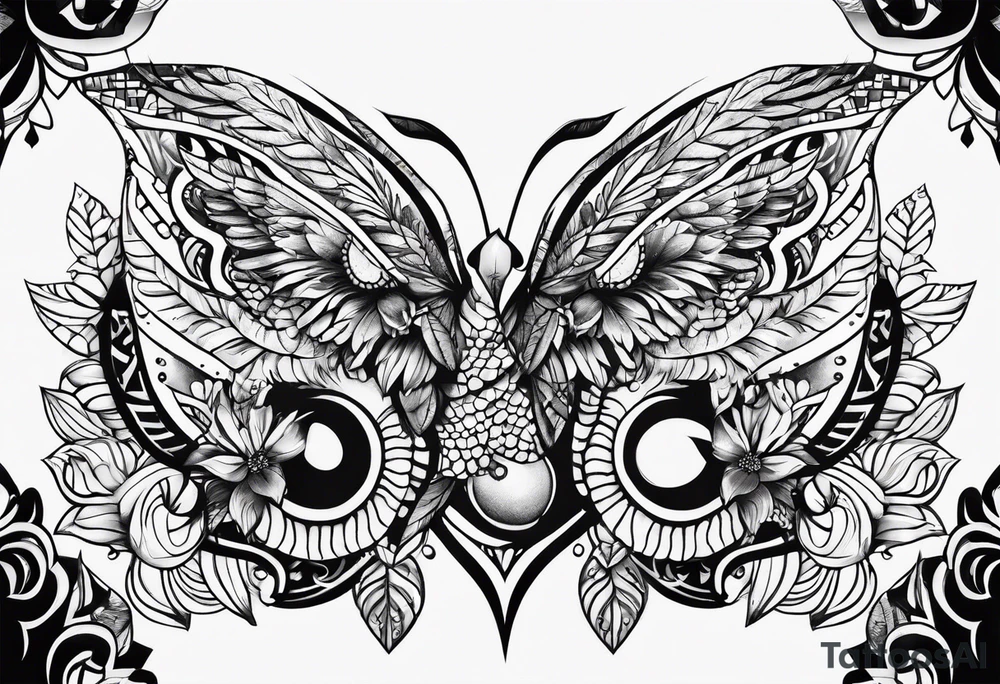 Bikini tattoo idea