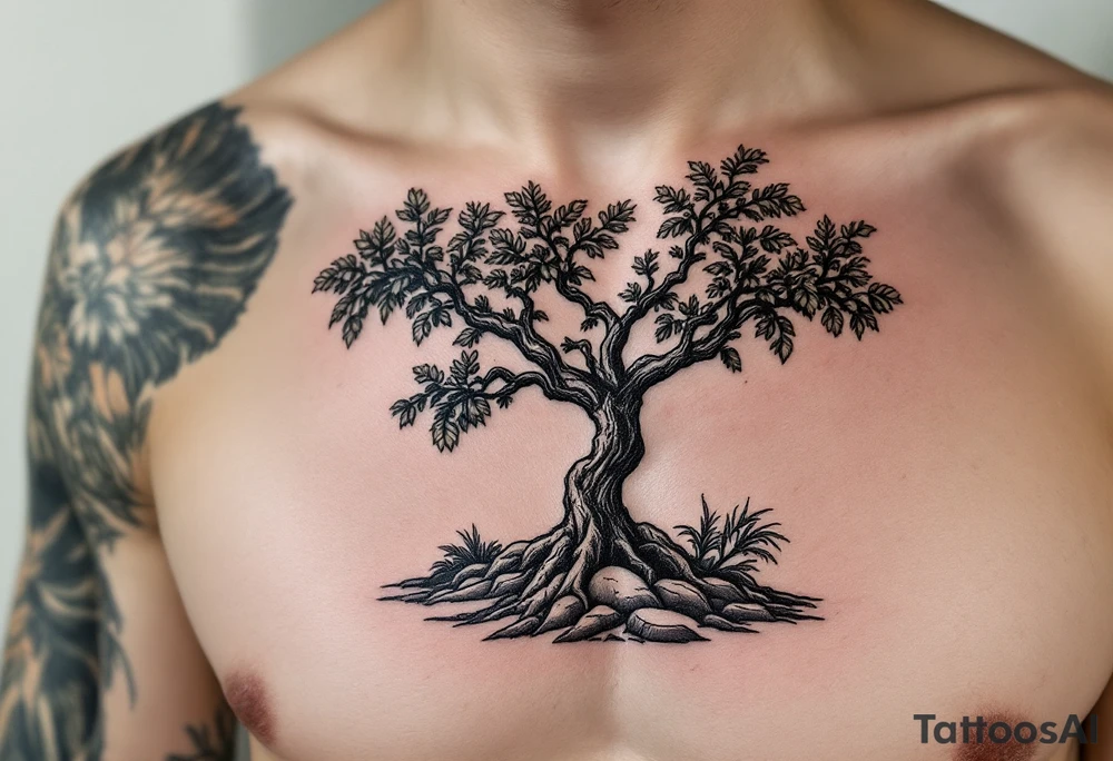 Breadfruit tree in iao valley maui with coordinates underneath tattoo idea