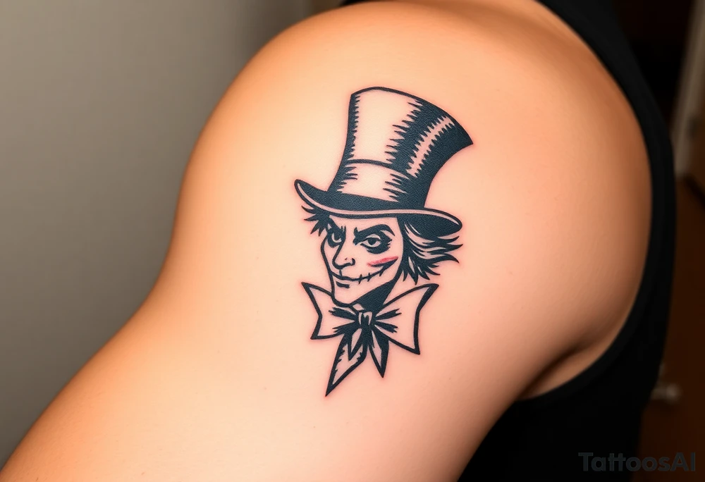 the mad hatter tattoo idea