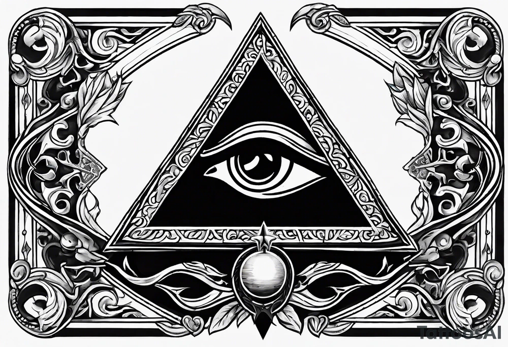 Eye of providence
Dagger
Square
Compass
Staff of caduceus
G
Oil Lamp of nightingale tattoo idea