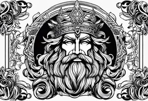 zeus tattoo idea