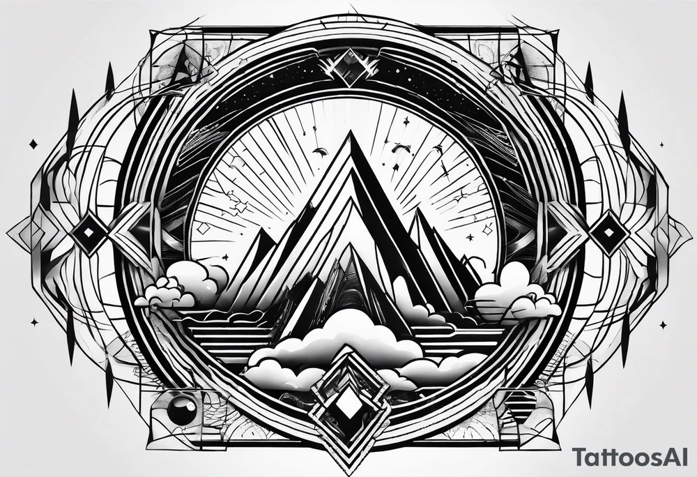 electromagnetic spectrum tattoo idea