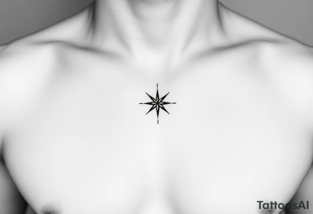 I want to create a tattoo in the center of my chest, close to my heart. It's a tattoo that I want to look at during the worst days of my life or whenever I am having a low day. To remind myself to trust the system, to trust the universe, and to trust myself. To have faith and be a warrior. To have that resilience to get back up. And yeah, like a mix of that feeling and also just to let go and trust that things will work out fine. don't Give me the option of a star give me something that is a mix of releasing, letting go of control, and resilience - trust, belief, faith in the universe and myself. tattoo idea