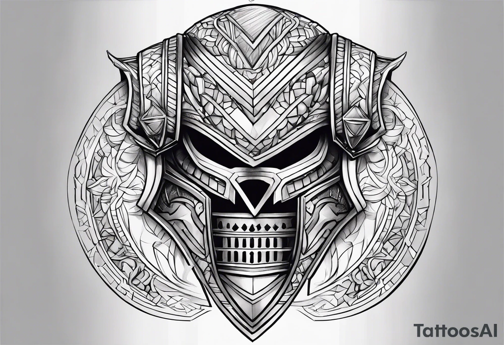 Armour tattoo idea