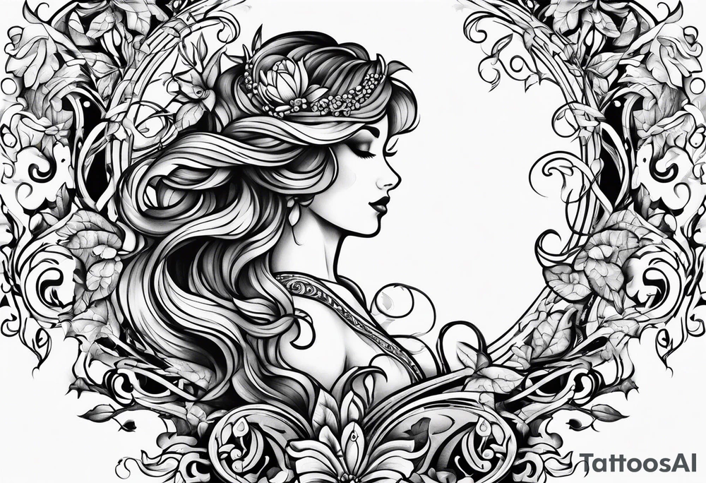 Vines tattoo idea