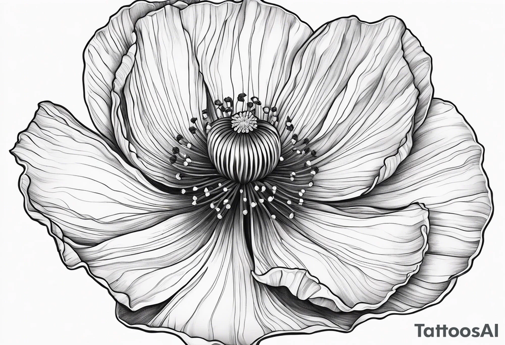 Cosmo  flower
Poppy flower tattoo idea