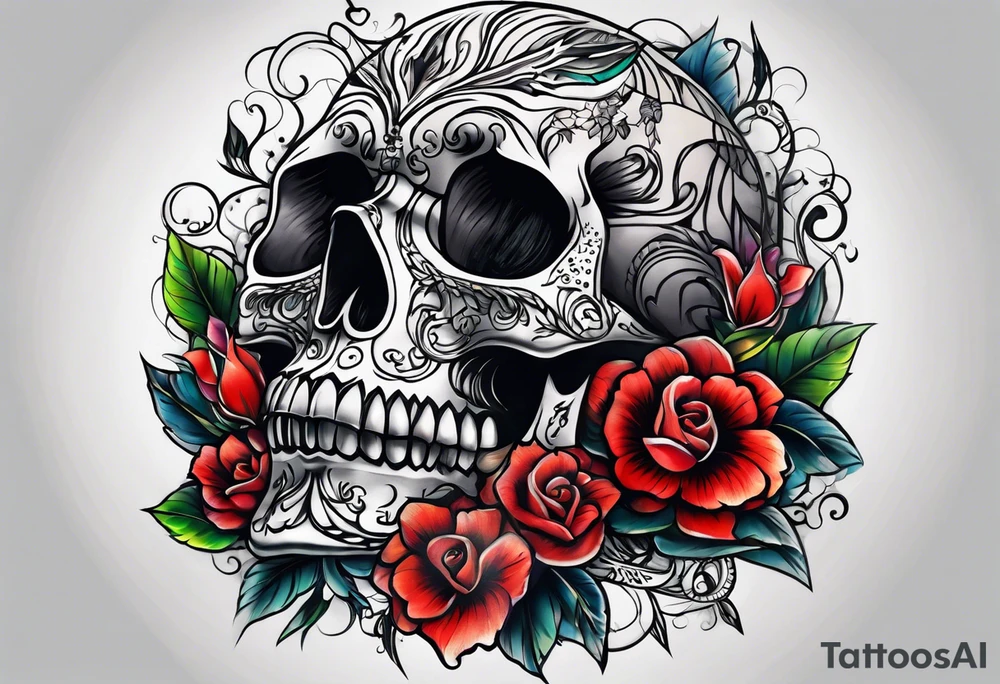 dying to the world tattoo idea