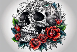 dying to the world tattoo idea
