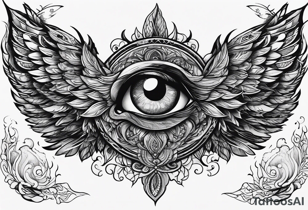 my my those eyes like fire i’m winged inset.youre a funeral pyre tattoo idea