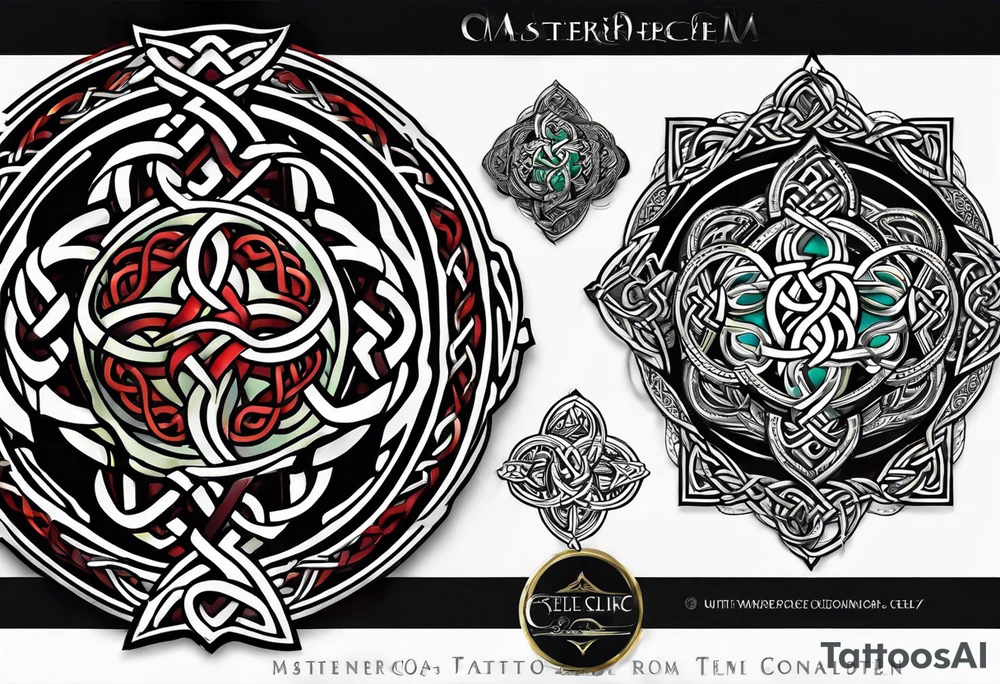Strength change loyalty Celtic tattoo idea