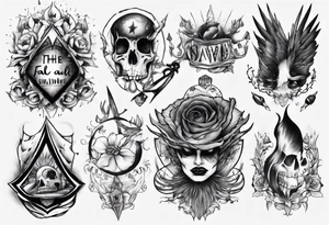 In the shadows we fall tattoo idea
