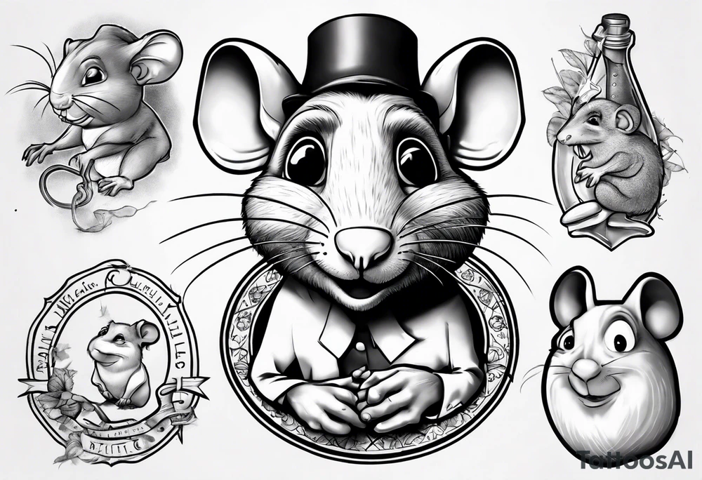 ratatouille tattoo idea