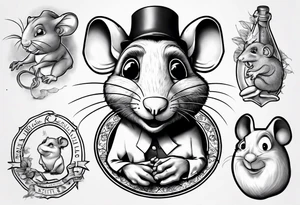 ratatouille tattoo idea
