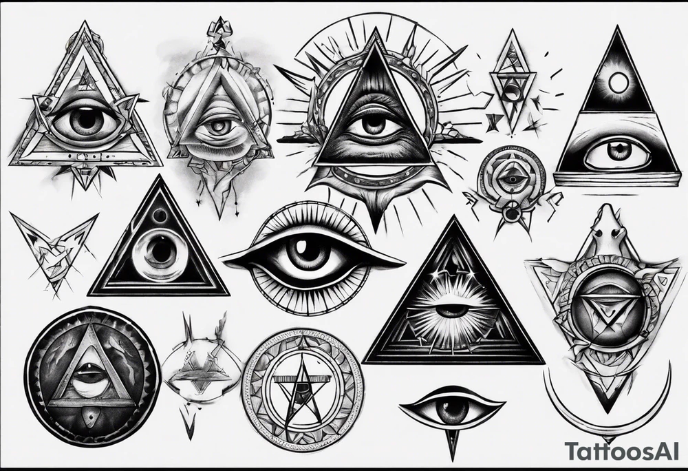 illuminati tattoo idea