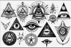 illuminati tattoo idea