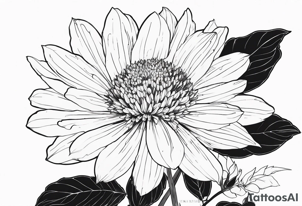 From the Anime The promised neverland Vida flower tattoo idea