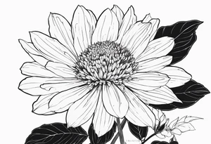 From the Anime The promised neverland Vida flower tattoo idea
