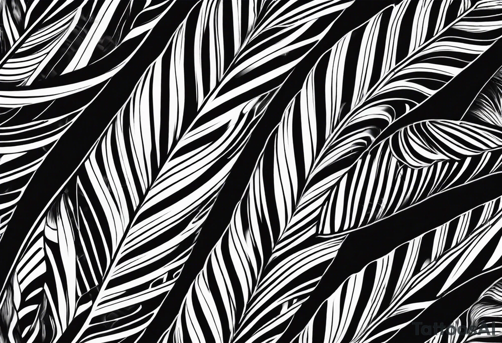 candy cane tattoo idea