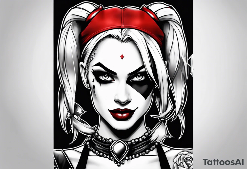 Harley Quinn tattoo idea