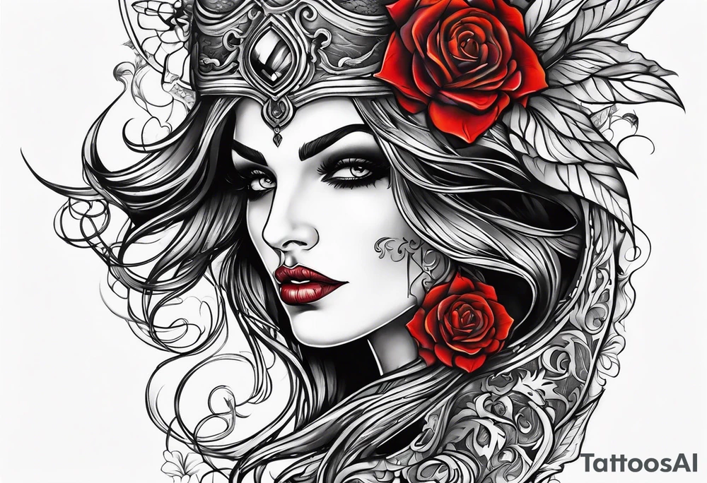 Vampire tattoo design tattoo idea