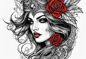 Vampire tattoo design tattoo idea