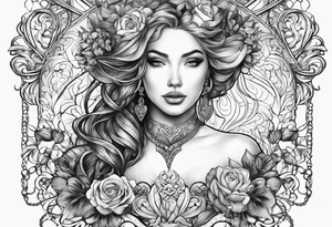 Amor fati with a heart tattoo idea