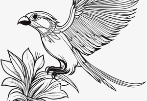 Quetzal tattoo idea