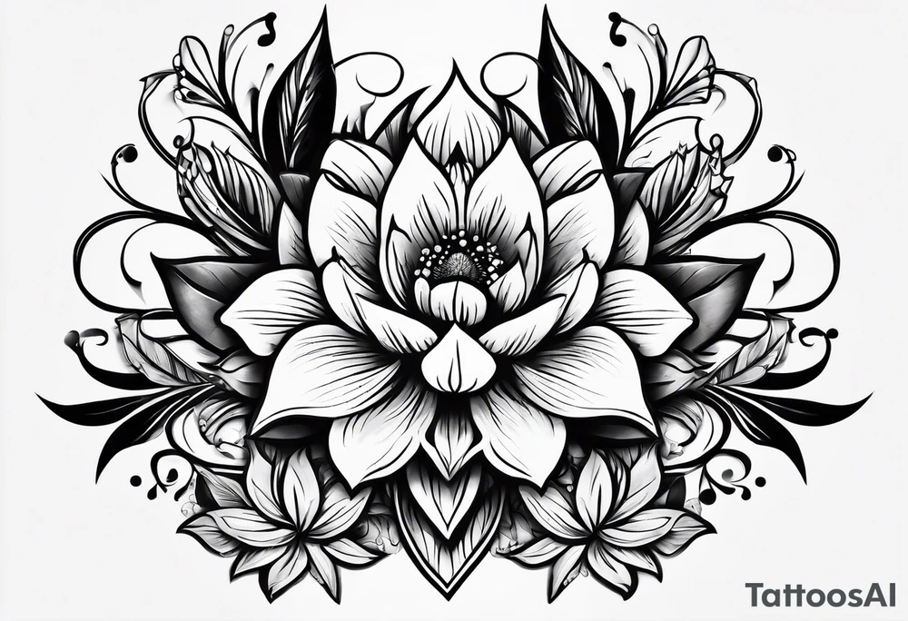 here and now tattoo idea