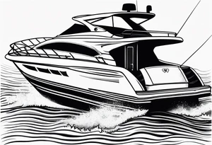 tiller steer speedboats, hooks, mates tattoo idea