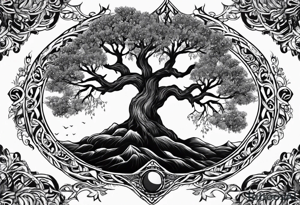 Yggdrasil tattoo idea