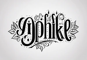 need a shape of a spkie and inside it write (ستملأ الوادي سنابل…
) tattoo idea