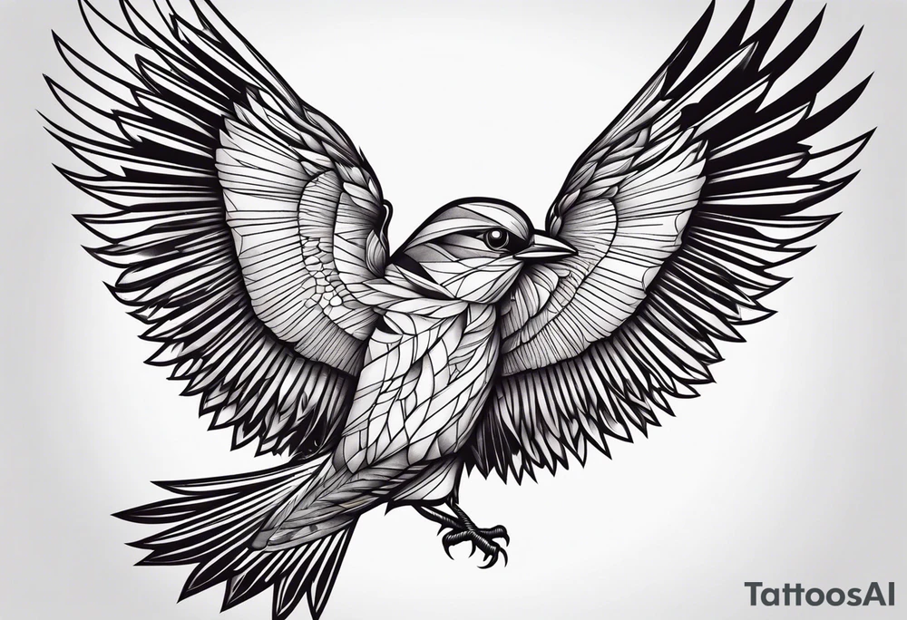 Freed birdie tattoo idea