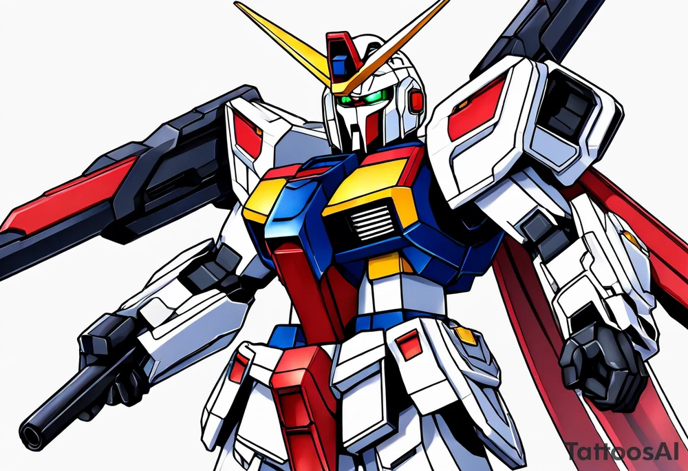 Gundam tattoo idea