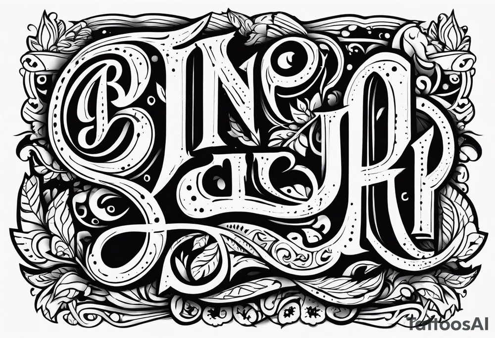 BJF & ARH tattoo idea