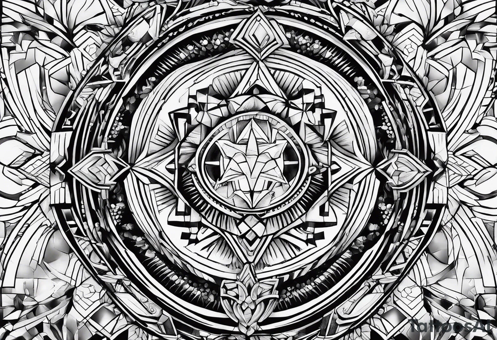 buco spazio-temporale tattoo idea