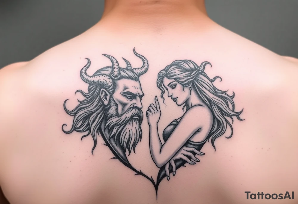Hades and Persephone tattoo idea