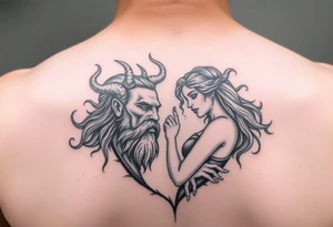Hades and Persephone tattoo idea