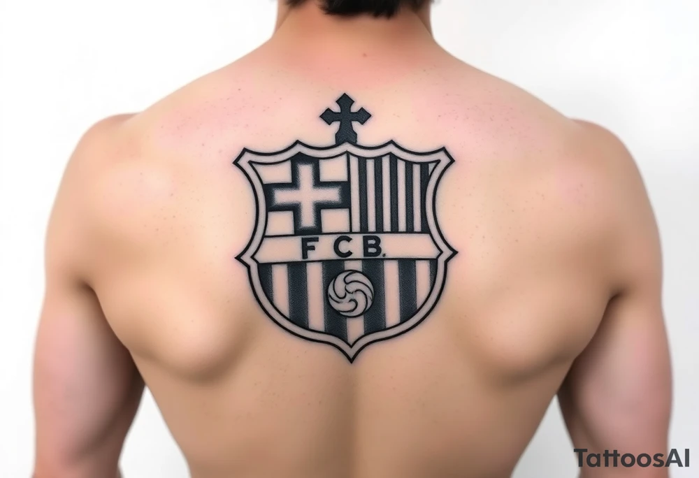 Vinny 01 29 2015 one dope soul one piece fc barcelona la dodgers tattoo idea