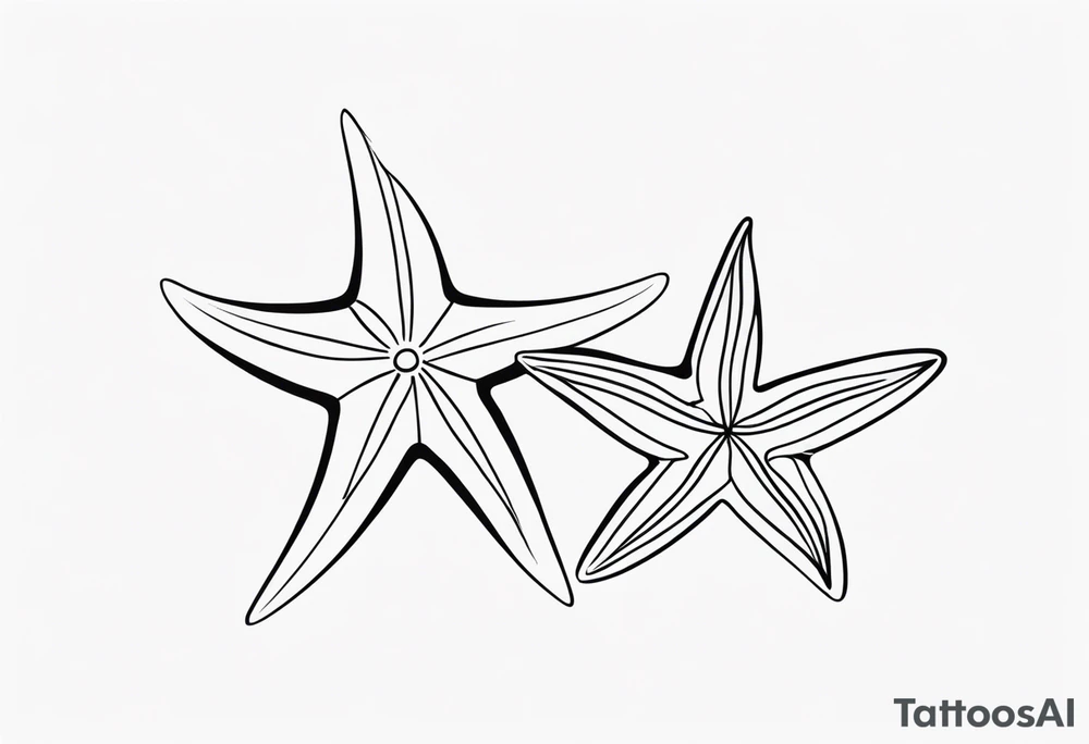 Starfish tattoo idea
