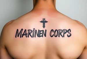 Republic of Korea
                Marine Corps
lettering to left arm tattoo idea