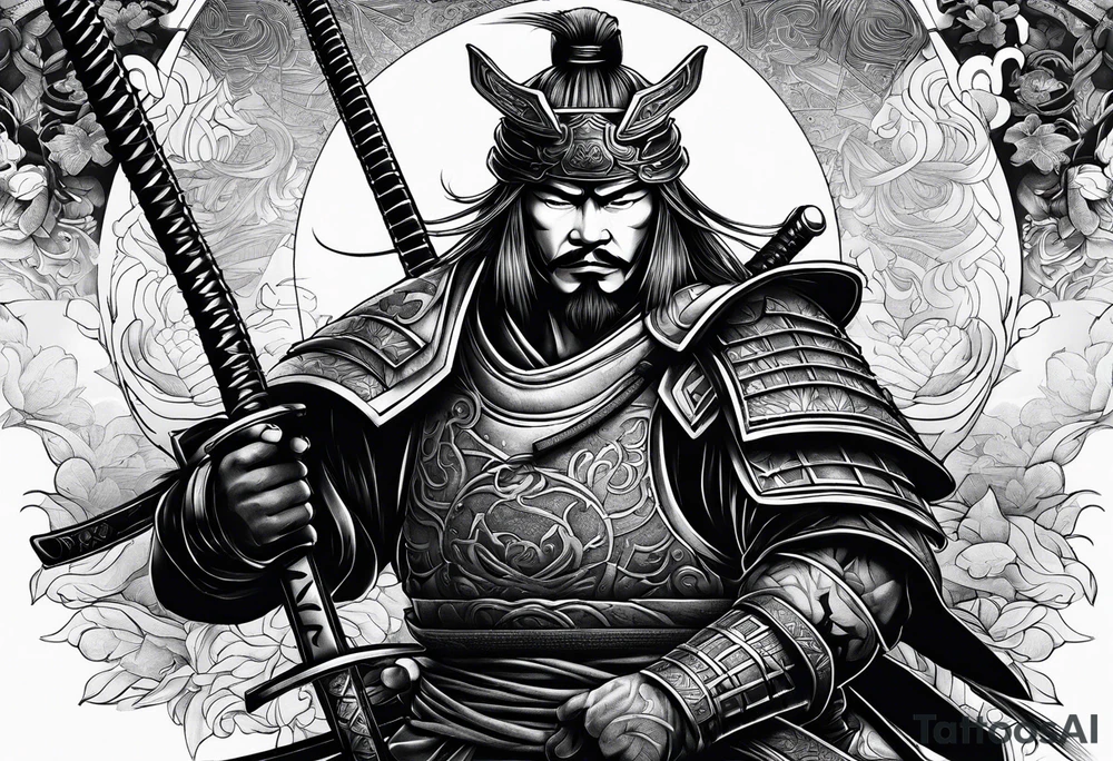 Samurai tattoo idea