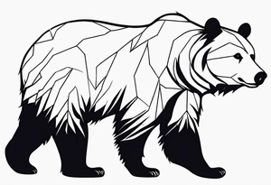 grizzly bear tattoo idea