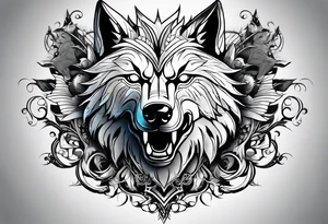 Lobo wolf for a male tattoo tattoo idea