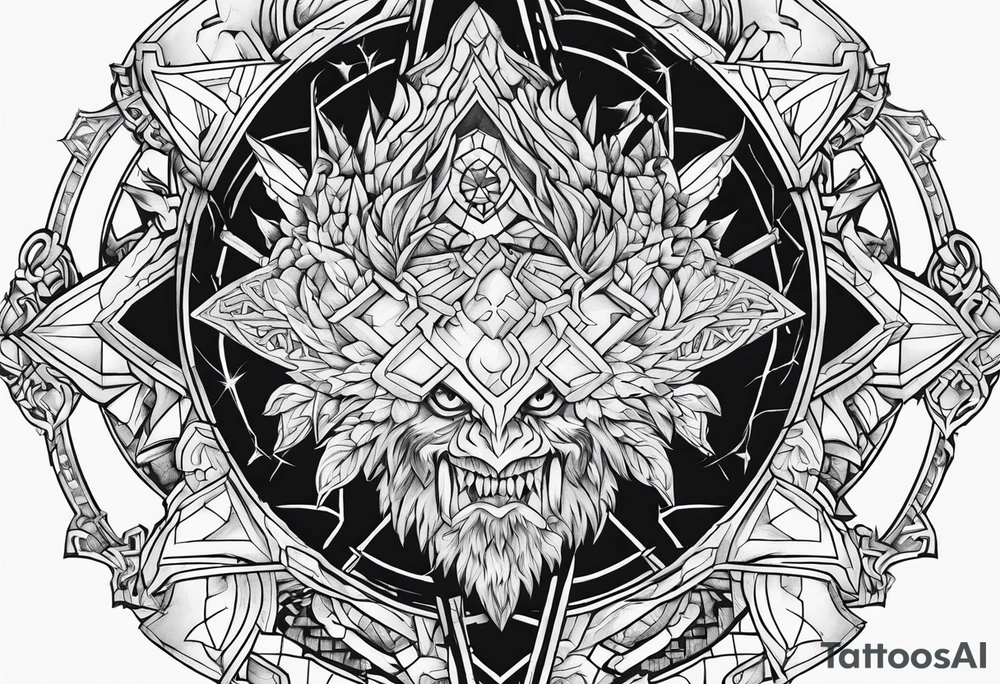Berserk manga tattoo idea