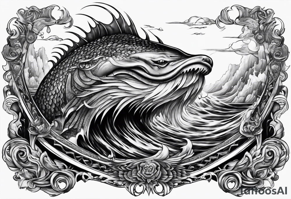 Leviathan tattoo idea