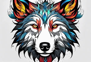 Lobo wolf for a male tattoo tattoo idea